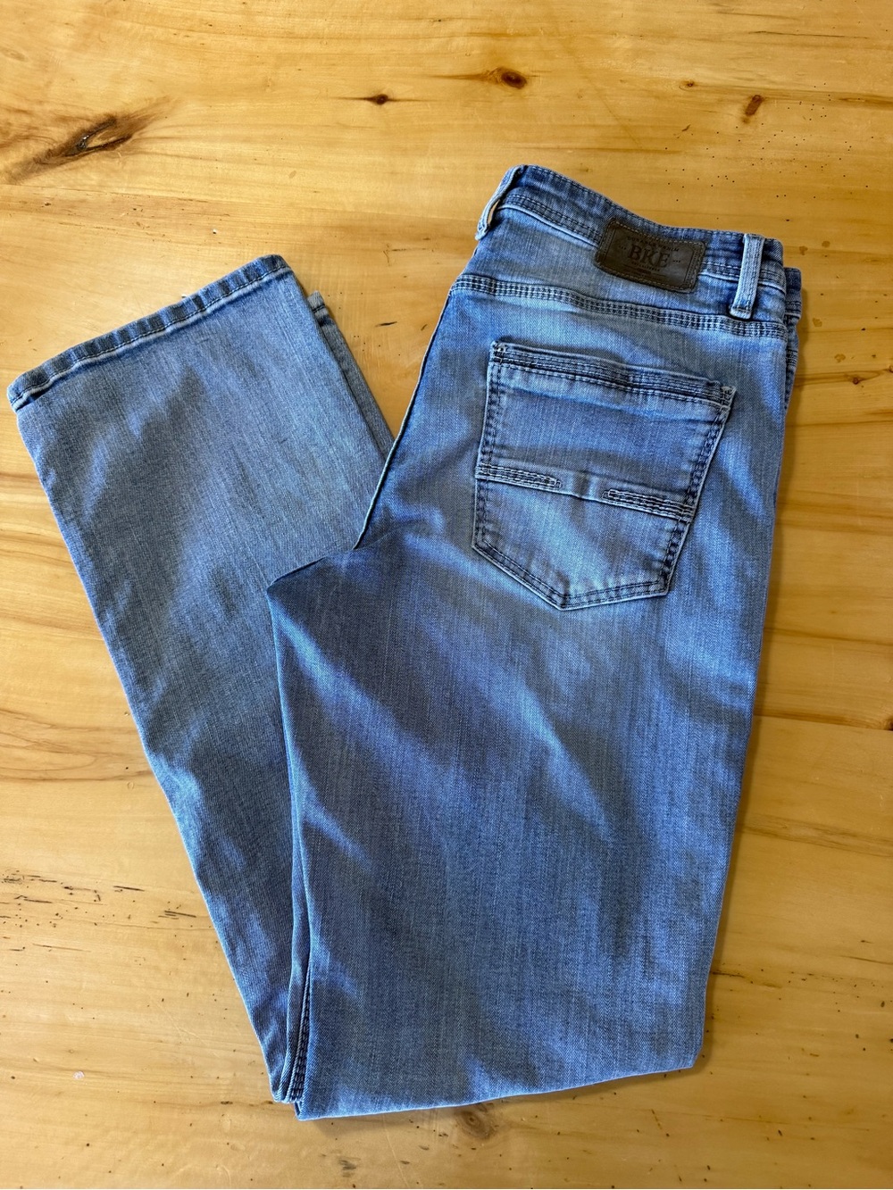 BKE Tyler 34x34 Men's Light Blue Jeans - Unbranded